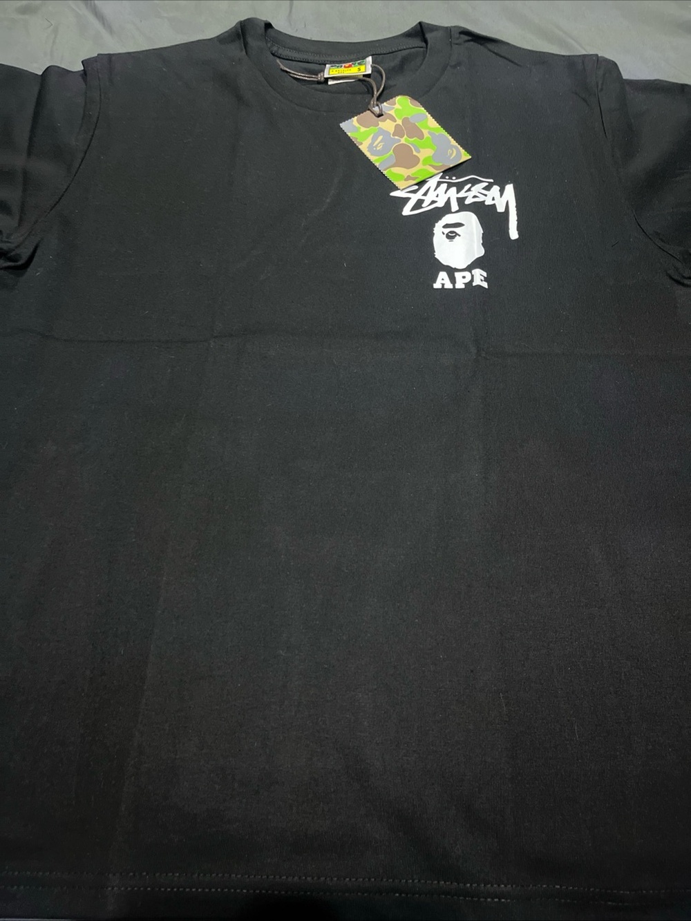 Stussy x A Bathing Ape T-shirt size small